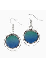 Trade roots Oceanic Echos Capiz Earrings, Philippines