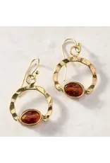 Dekhana Glass Bead Earrings, India