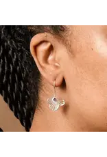 Khilana Amethyst Bloom Drop Earrings, India