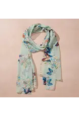 Butterfly Chiffon Scarf, India