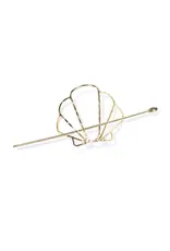 Arnava Shell Hair Pin - Slide With Stick