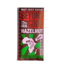 73% Hazelnut Dark Chocolate, Uganda