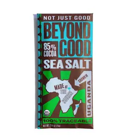 85% Sea Salt Dark Chocolate, Uganda