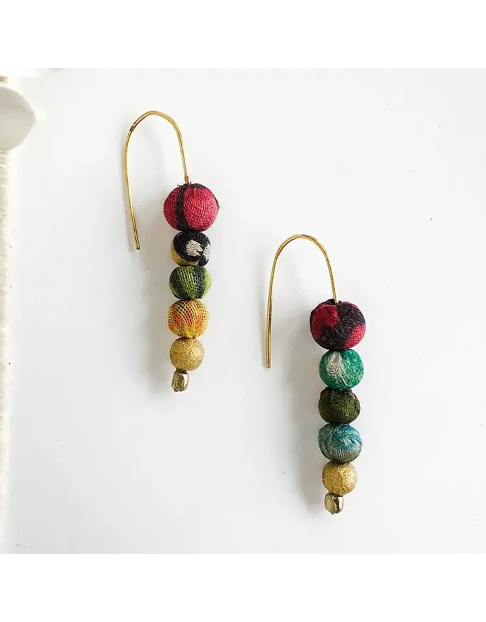 Kantha Kamla Earrings