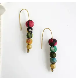 Kantha Kamla Earrings