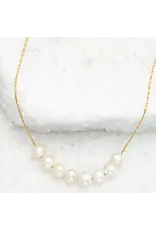 Harmony Pearl Cluster Necklace, Asia