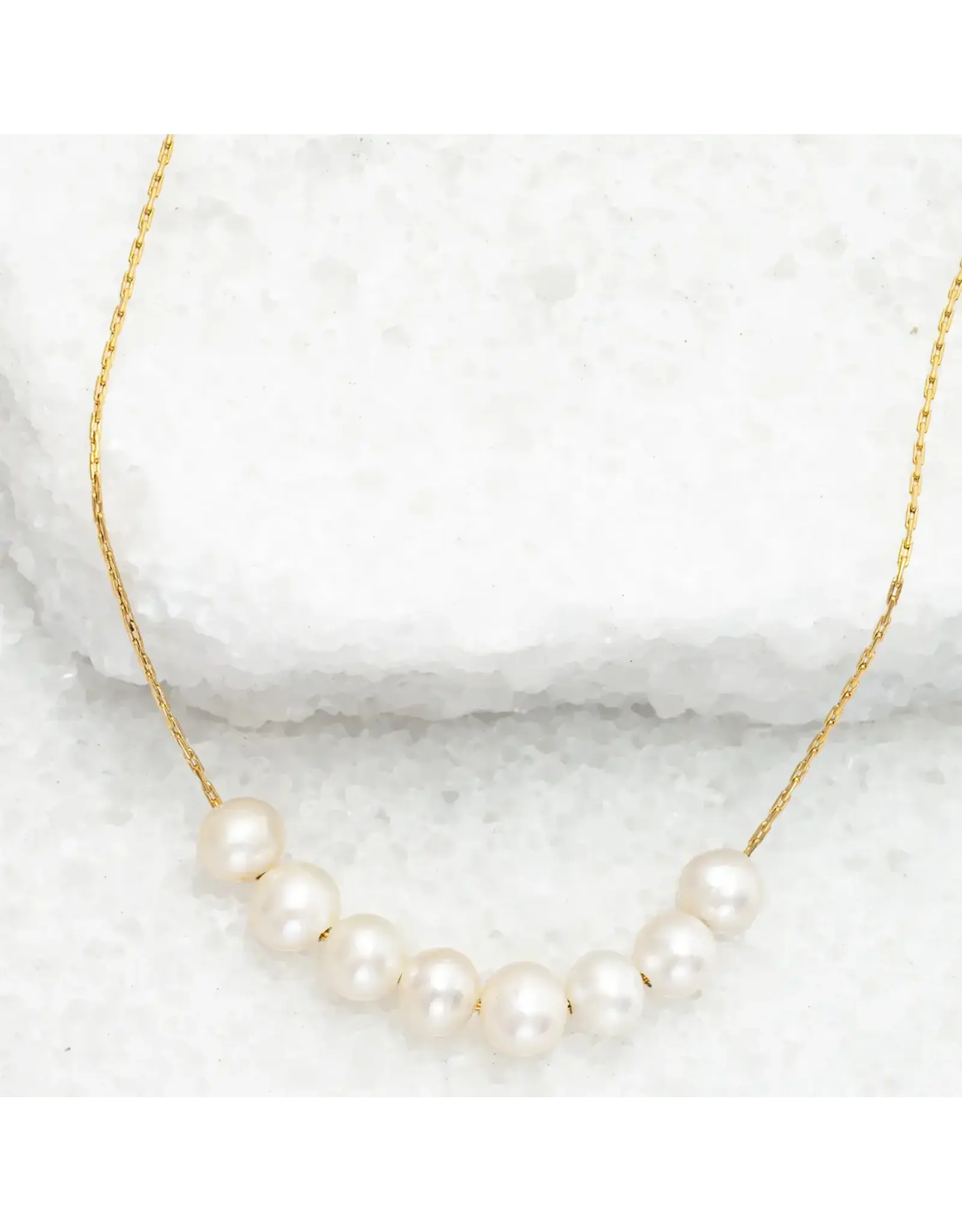 Harmony Pearl Cluster Necklace, Asia