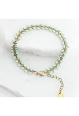 Seeds of Hope Bracelet, Mint,  Asia