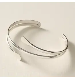 Noor Hammered Cuff Bracelet, India