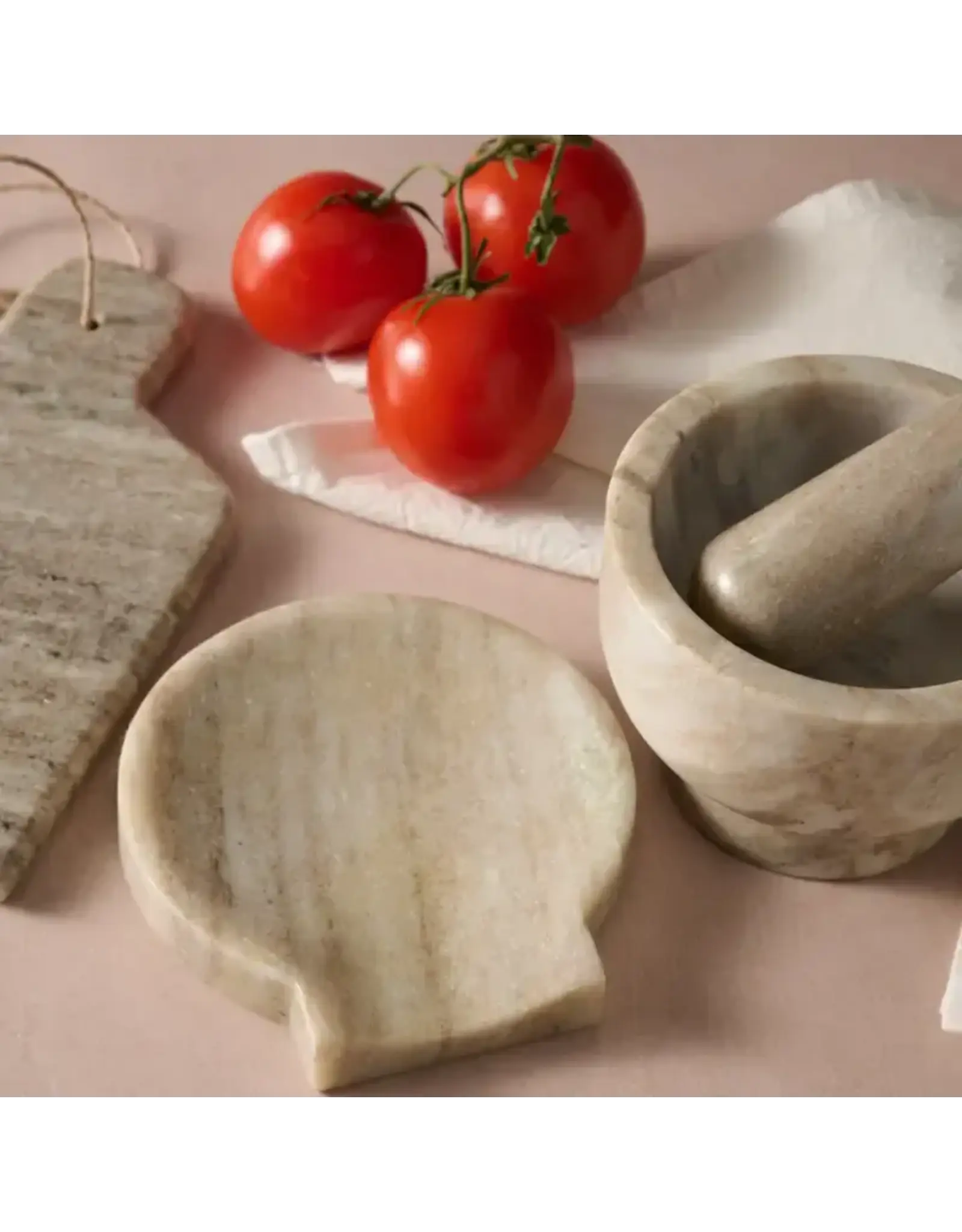 Morchana Marble Spoon Rest, India