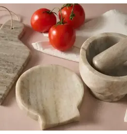 Morchana Marble Spoon Rest, India