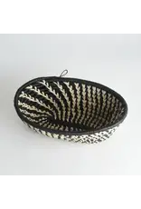 Oval Raffia Basket, Uganda