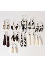 Assorted Bone Earrings, Kenya