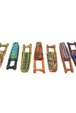 Handheld Fabric Folding Fans, Assorted, Ghana