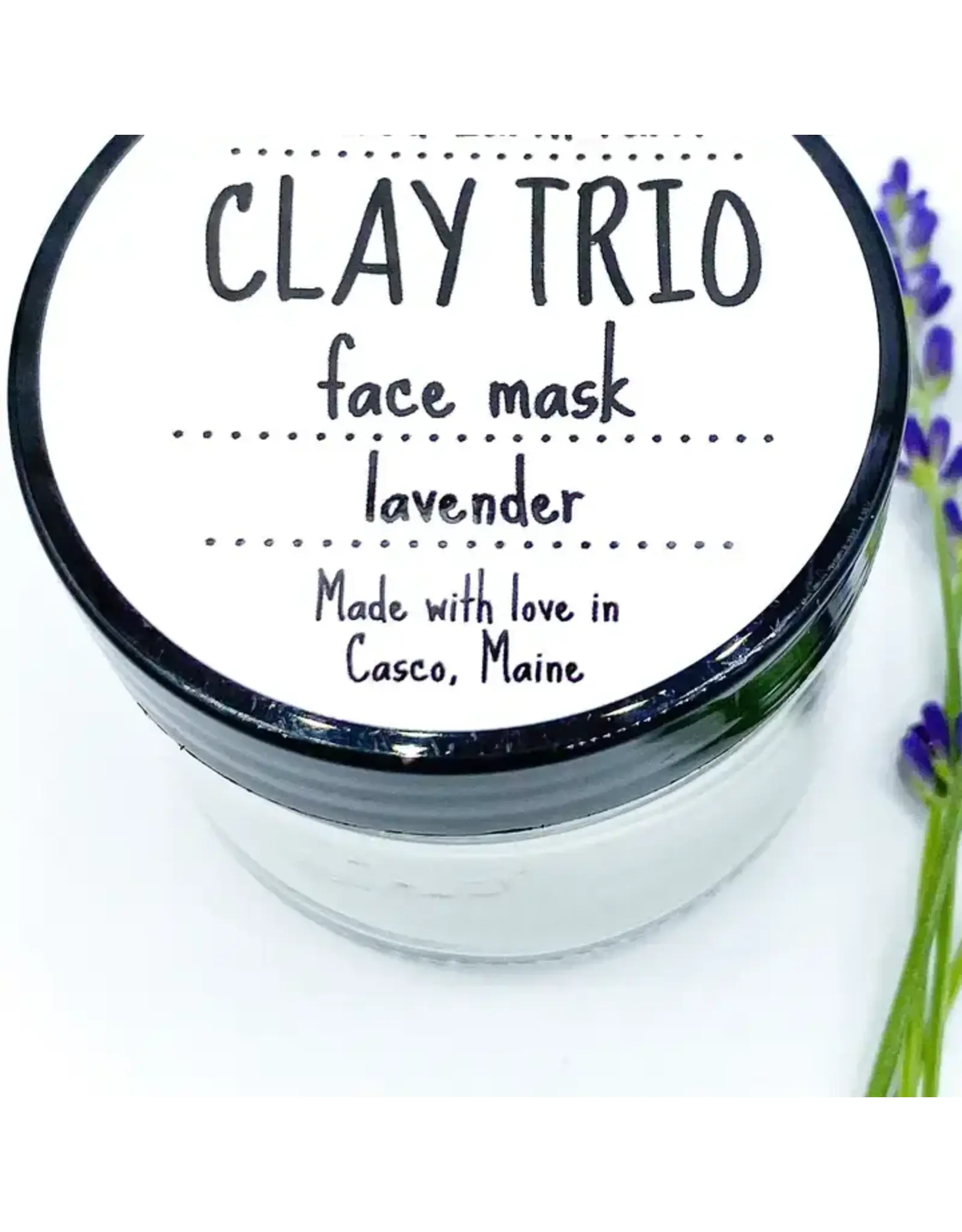 Lavender Clay Trio Face Mask