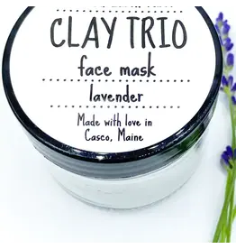 Lavender Clay Trio Face Mask