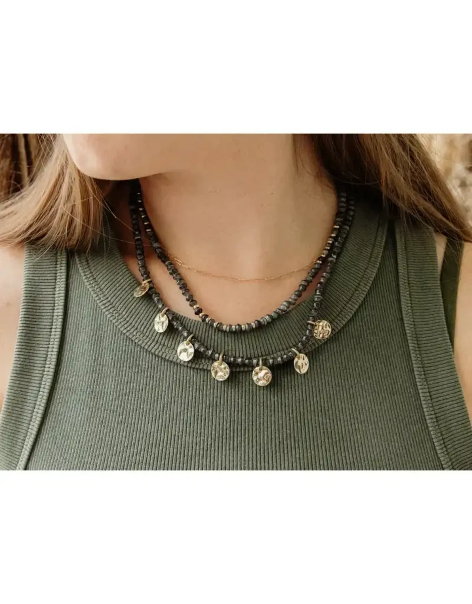 Layering Mini Beads Necklace, Uganda