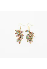 Gold Fountain Earrings, Uganda