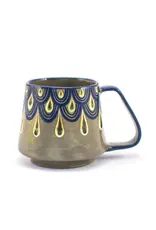 Trade roots Raindrop Beer or Coffee Mug, Guatemala