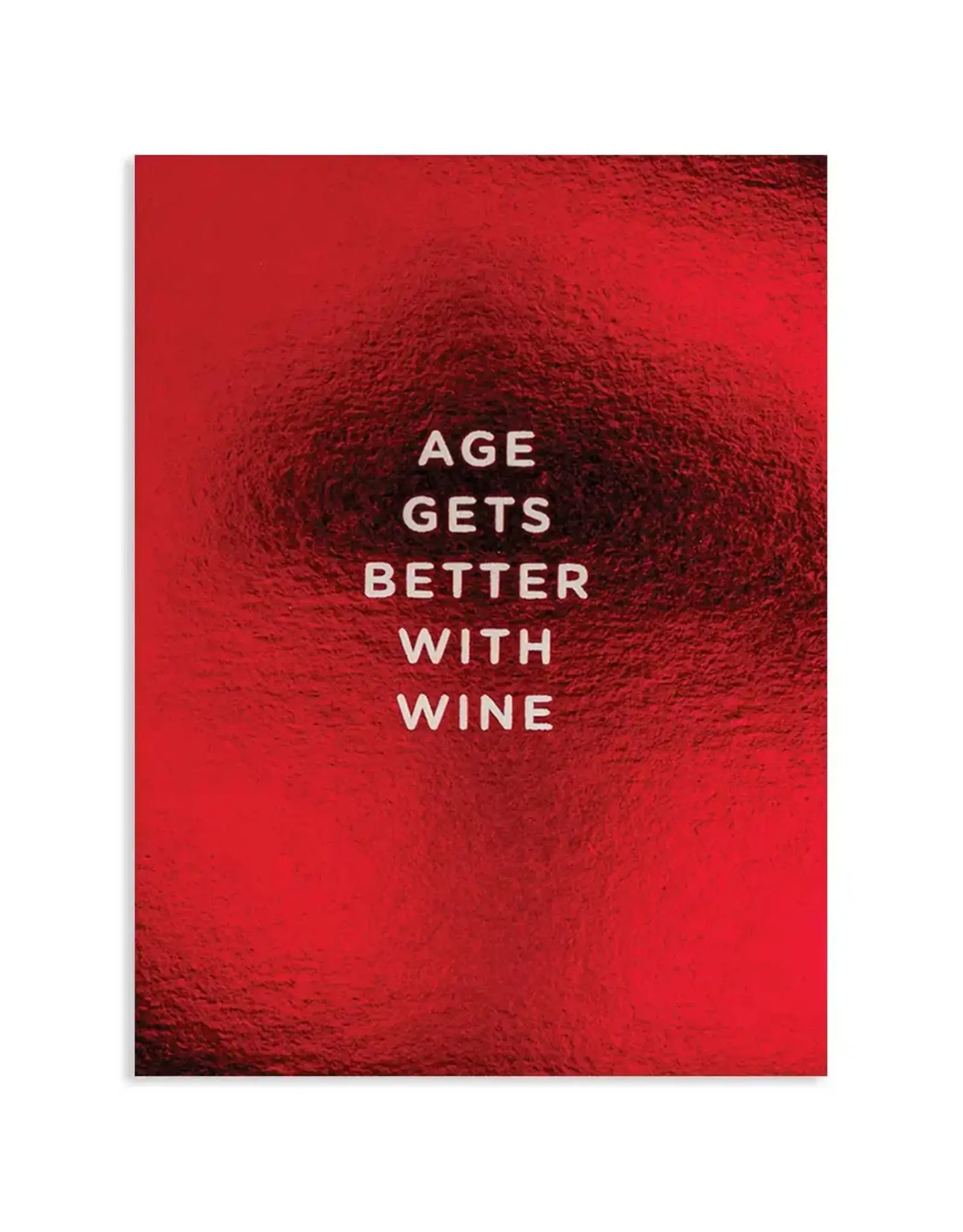 Age Gets Better with Wine