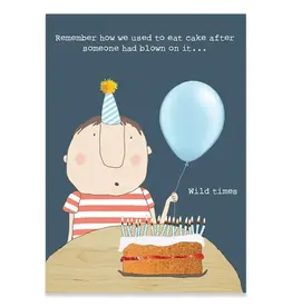 Wild Times Birthday Greeting Card