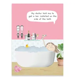 Bath Bar Birthday Greeting Card