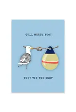 Calypso Gull Buoy Wedding Greeting Card