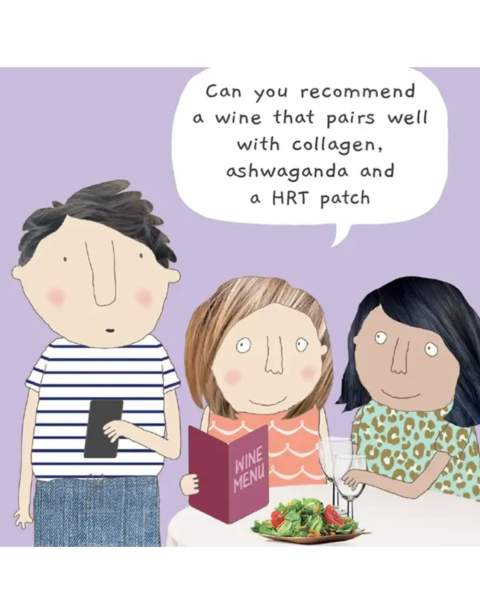 Pairs Well Birthday Greeting Card