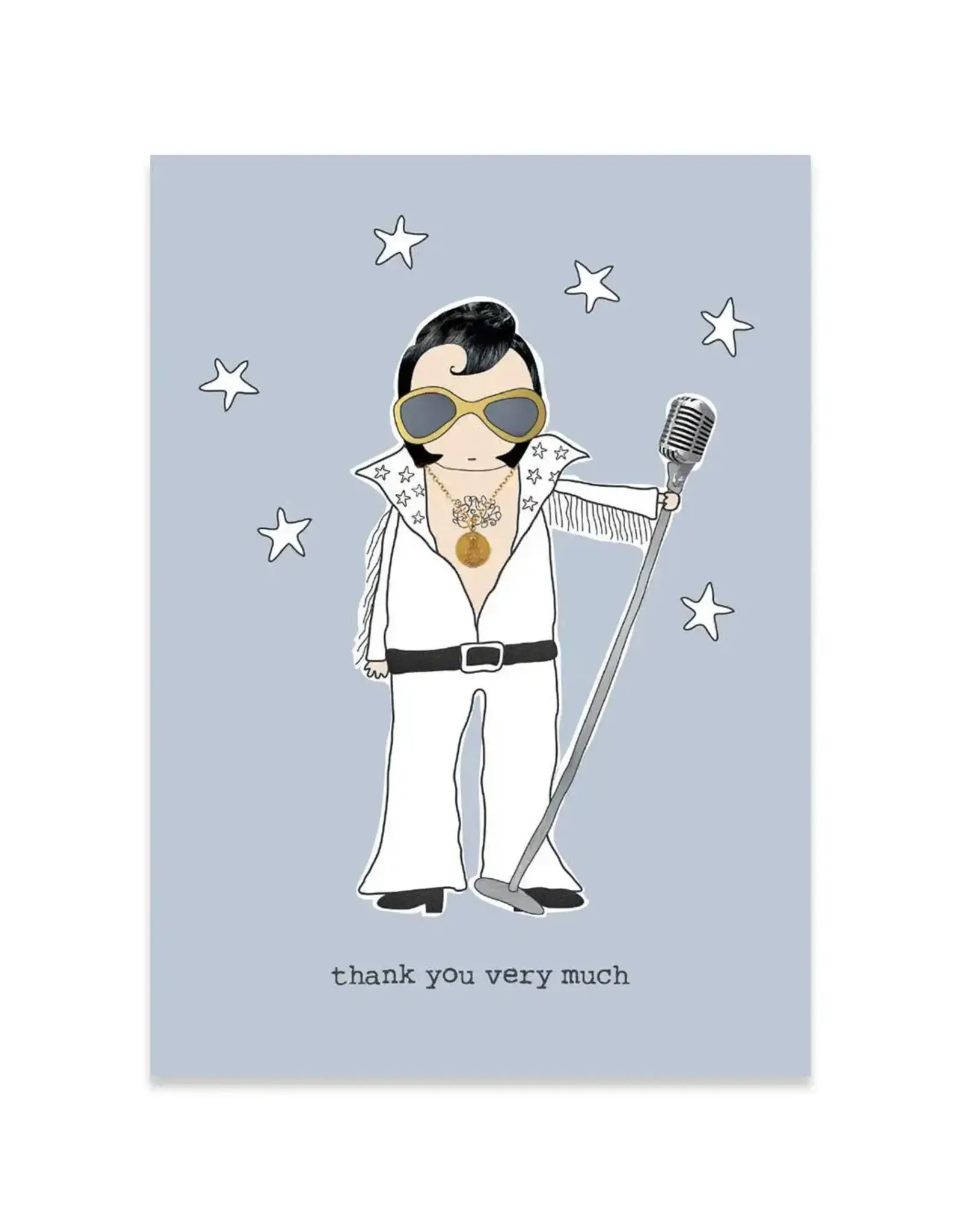 Thank You Thank You Greeting Card