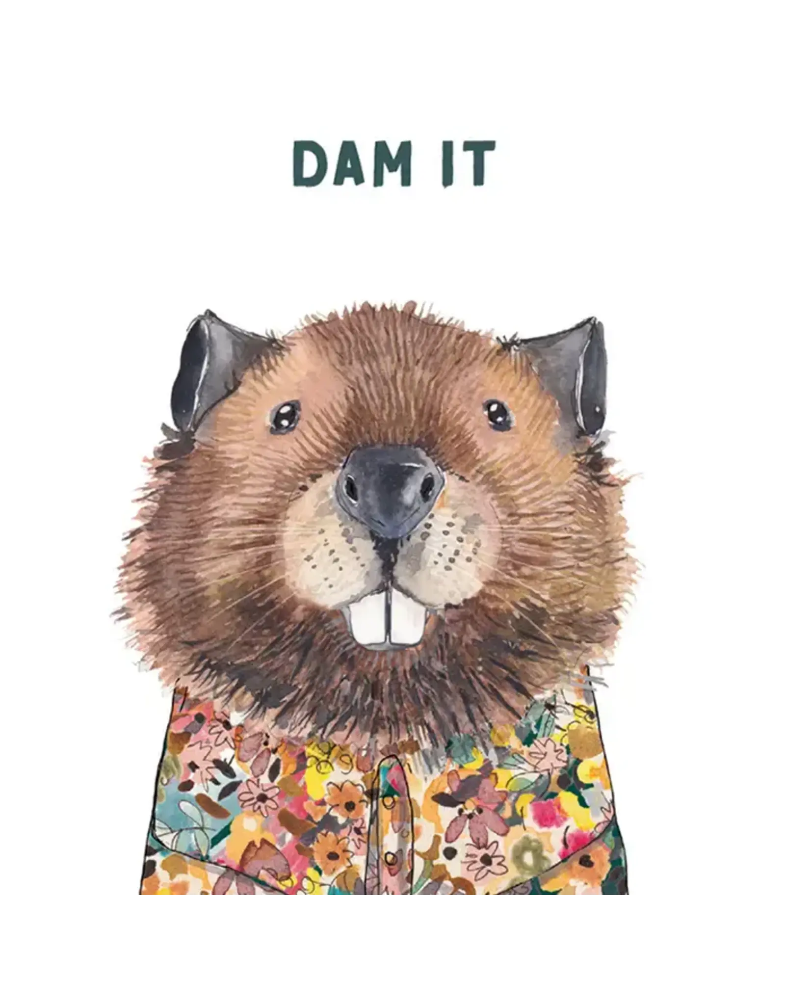 Dam It Birthday Greeting Card