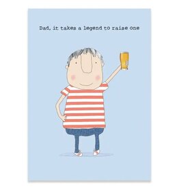 Calypso RAISE LEGEND|ROSIE FATHER'S DAY CARD