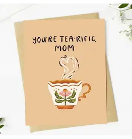 "You're Tea-Rific Mom" Teacup Mother's Day Card