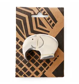 Recycled Metal Elephant Bottle Opener