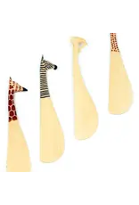 Set of Four Jacaranda Safari Animal Spreaders