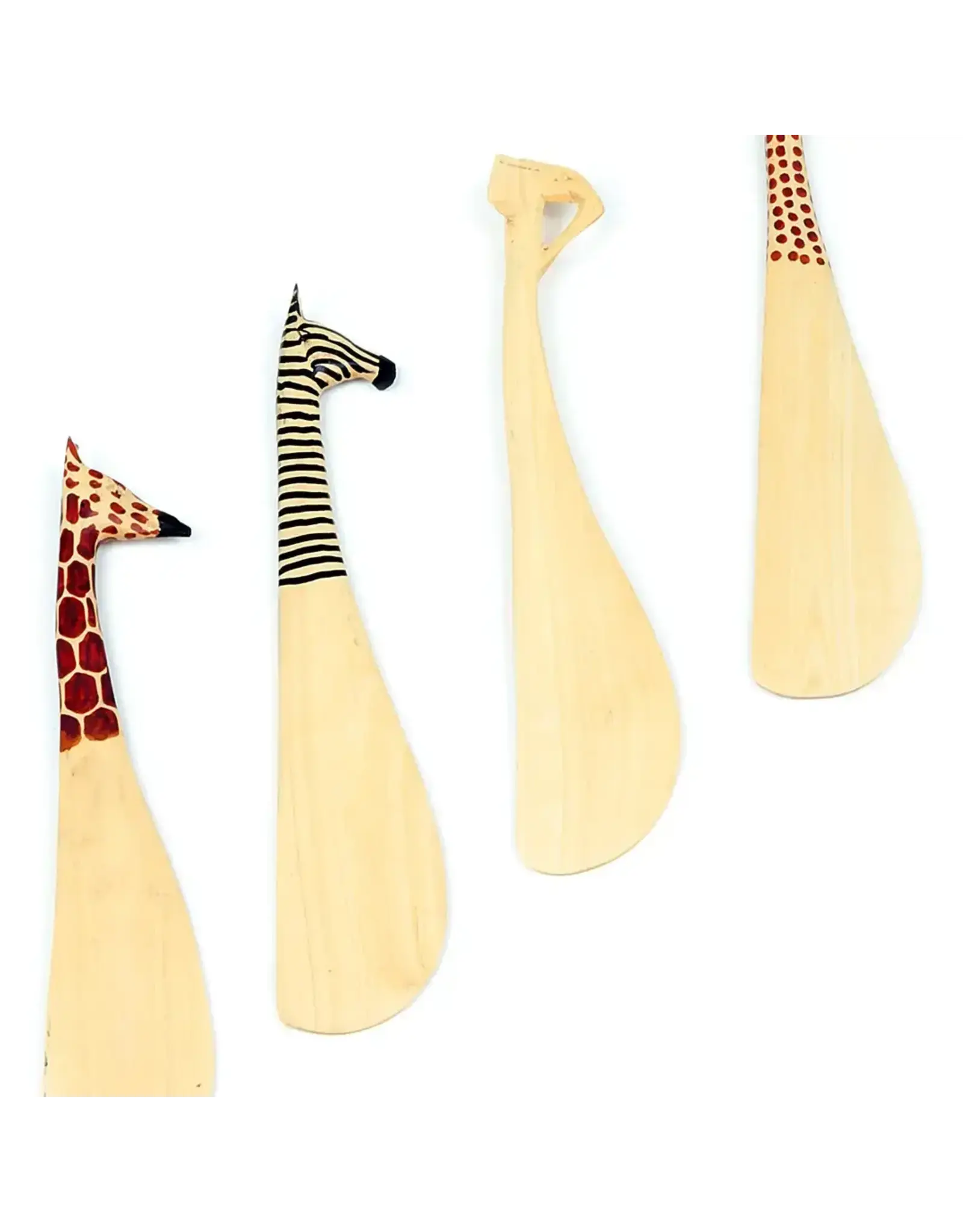 Set of Four Jacaranda Safari Animal Spreaders