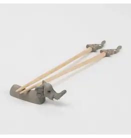 Elephant Chopsticks Set, Kenya