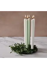 Mashal Iron Taper Candle Holder Plate, India