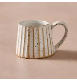 Sundara Conical Fluted Ceramic Espresso Mug