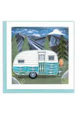 Quilled Camper Greeting Card