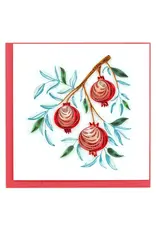 quilling Pomegranate Branch quilling card
