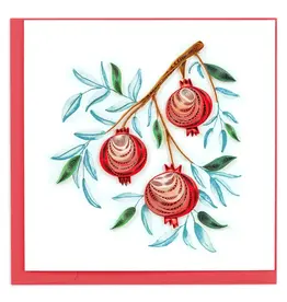 quilling Pomegranate Branch quilling card