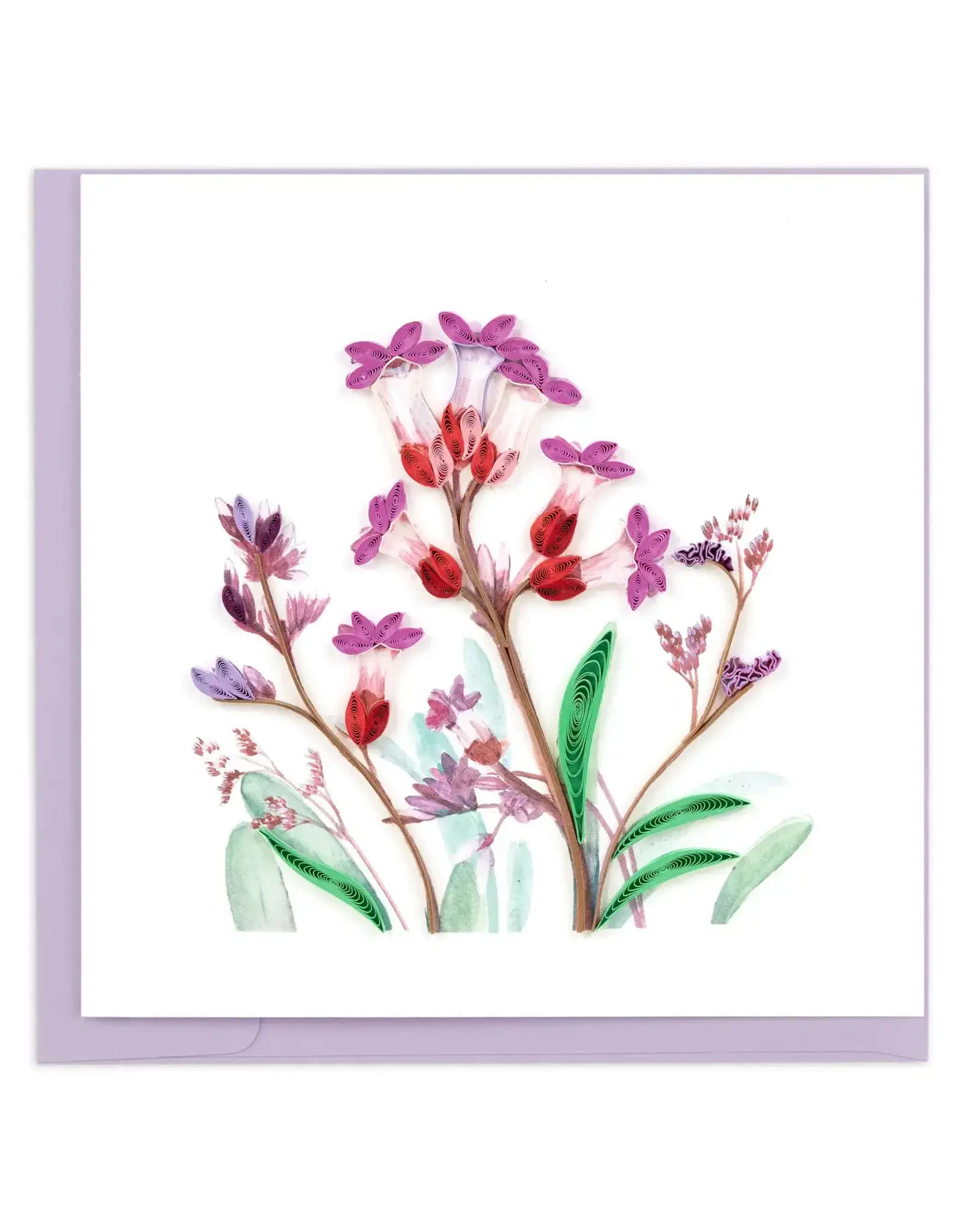 Quilled Qataf Greeting Card