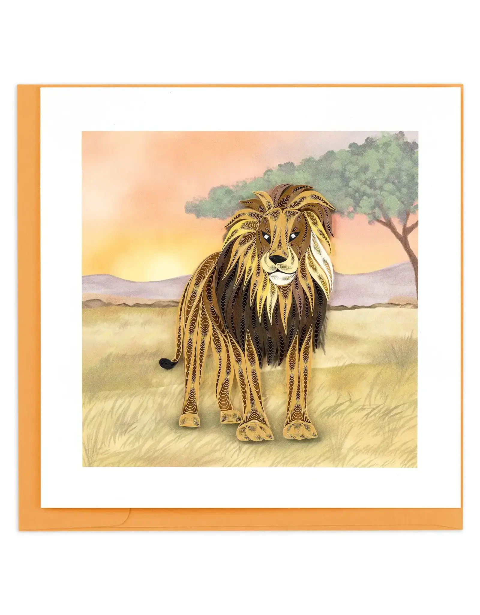 Savannah Lion Quill