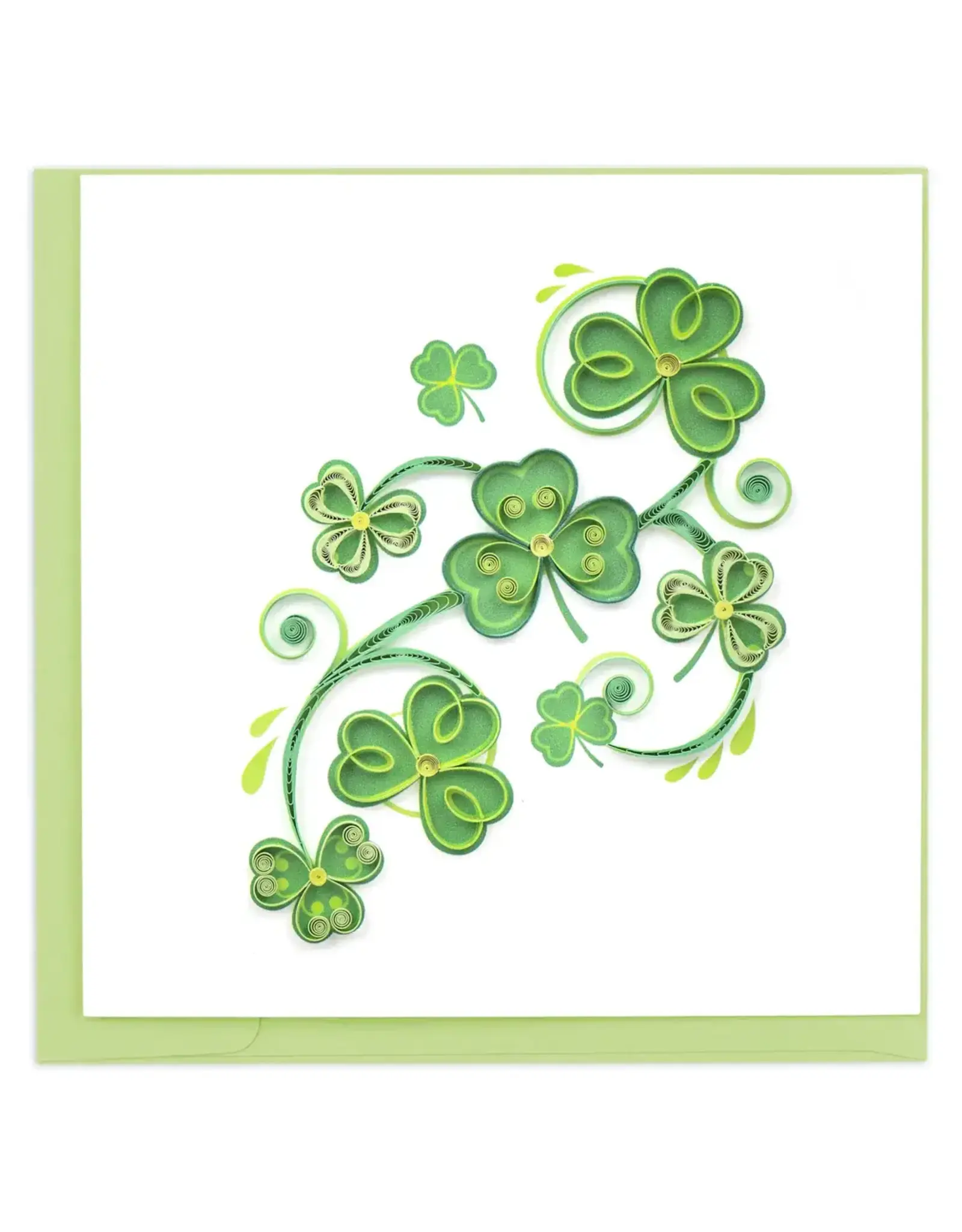 Trade roots Shamrocks, Quilling Card, Vietnam