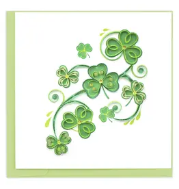 Trade roots Shamrocks, Quilling Card, Vietnam