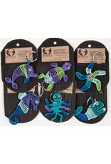 Marine Life Telephone Wire  Keychain