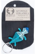 Marine Life Telephone Wire  Keychain