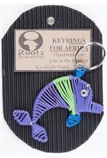 Marine Life Telephone Wire  Keychain