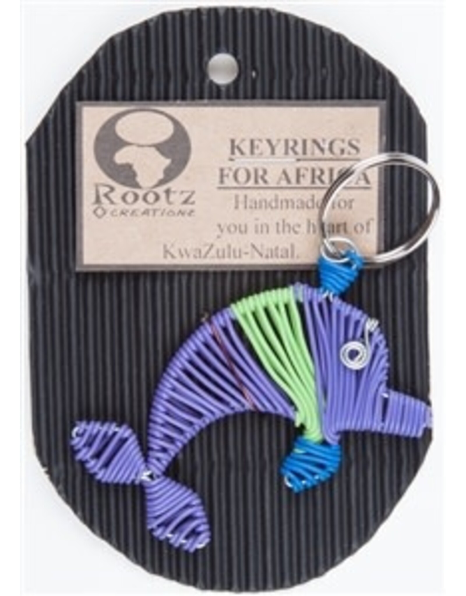 Marine Life Telephone Wire  Keychain