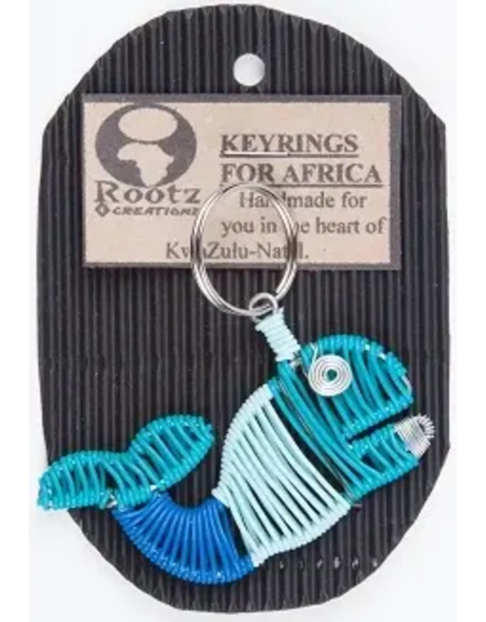Marine Life Telephone Wire  Keychain